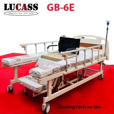 Giường tách thành xe lăn Lucass GB-6E